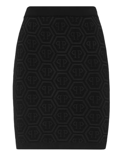 Gebreide Minirok Monogram