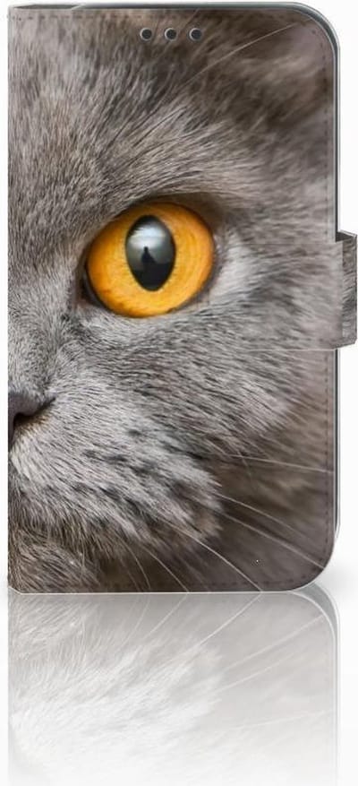 Telefoonhoesje met Pasjes Samsung Galaxy Xcover 4 | Xcover 4s Britse Korthaar