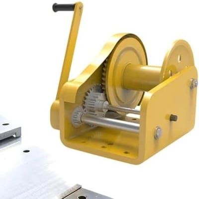 Zware Du Hand Lier 1800LBS 2-weg Zelfborgende ar Stalen Kabel & Haak Handmatige Slepen Lier voor Truc Boten Trailers Off Road Voertuigen & Betrouwbaar