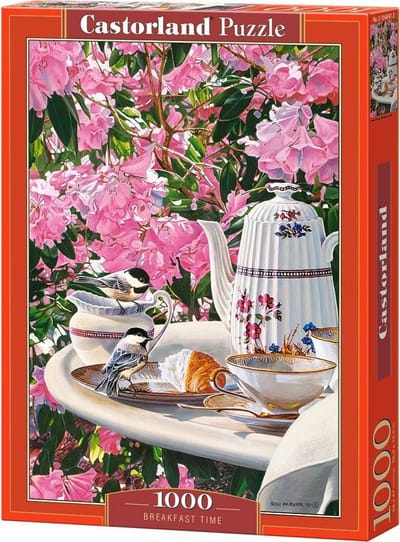 Castorland Breakfast Time – Puzzel – 1.000 stukjes – Satijnen afwerking – Perfecte pasvorm – Europese kwaliteit