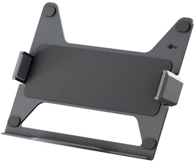 Laptop houder voor Monitorarm – VESA 75x75 & 100x100 – 17,3 inch