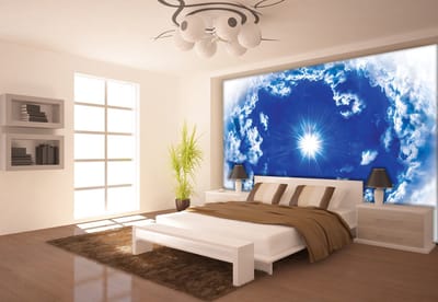 Poster | Blauw | 104 x 70,5 cm