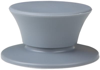 Universele knop voor pannendeksels (set van 2) – Hittebestendige vervangende greep – Soft-touch siliconen met antislip – Geschikt voor diverse pannendeksels – 5,8 x 5,8 x 3 cm