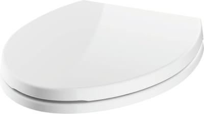 Langwerpige Slow-Close Toiletbril in Wit - FAUCET 811903-WH