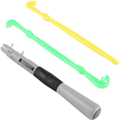 Outil Manuel pour Nouer les Hameçons de Pêche avec Ligne Secondaire Outil Rapide pour Nouer les Nœuds Simples et Doubles