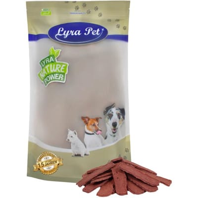 1 kg Lyra Pet® paardenvleesreepjes