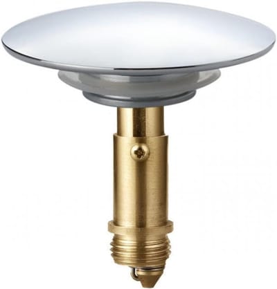 Verchroomd Metaal 66mm Badkamer Wastafel Pop-Up Plug Stopper, Klik Afval Plug Vervanging, Clik-Clak Gootsteen Geveerde Plug