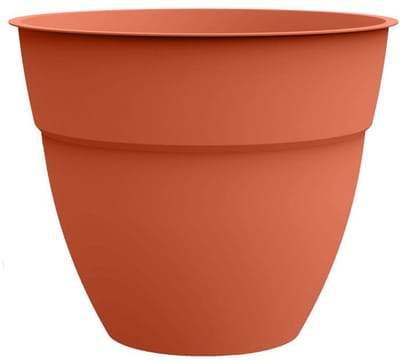 Ronde bloempot - EDA - Osaka - Ø 40 cm - 28,3 L - Binnen/buiten - Ø 41 x H 34,3 cm - Terracotta Oranje
