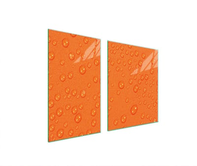TMK ArtDeko Serie - Snijplank en Beschermingsplaat - 100x52 cm - Glas - Kleurig