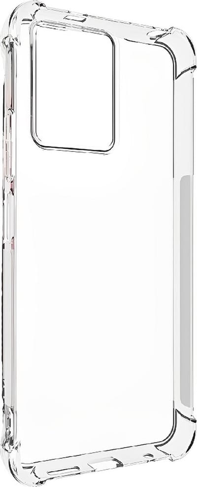Siliconen Antishock hoesje geschikt voor Xiaomi Redmi 12C | Bumpercase Back Cover | TPU Case Backcover Beschermhoes | Transparant