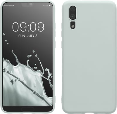 kwmobile telefoonhoesje geschikt voor Huawei P20 - Hoesje voor smartphone - Back cover in cool mint