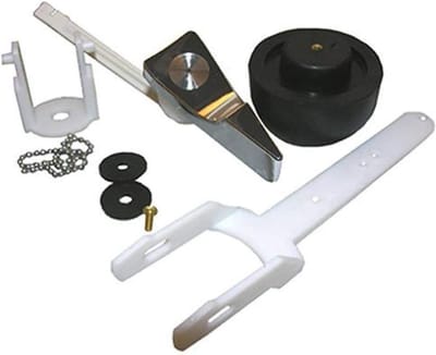Toilet Spoelklep Set - Inbouwventiel Reparatie - Toilet Onderhoud - Complete Inbouwset - 20 cm - Niet gespecificeerd