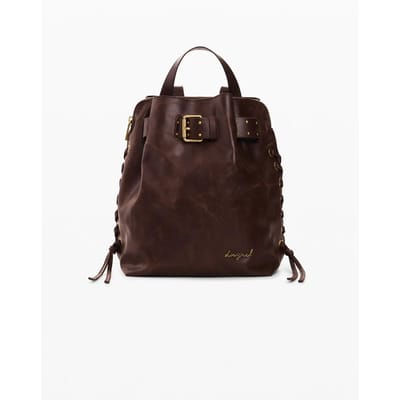 Desigual vrijetijdsrugzak rugzak Galaxy Luena Backpack Brown donkerbruin