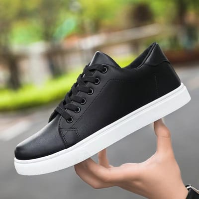 Lente Leer Casual Schoenen Heren Mode Ontwerp Bruine Sneakers voor Heren Outdoor Antislip Platte Heren Skateboard Schoenen Heren Sneakers 39