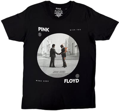 Pink Floyd - Man on Fire Heren Tshirt - S - Zwart