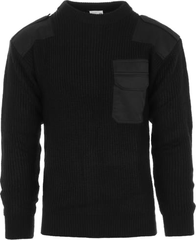 Fostex Commando Heren Trui - Zwart - Maat XXXL