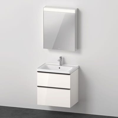 Duravit D-Neo furniture set with mirror cabinet 65 cm DE0115R2222
