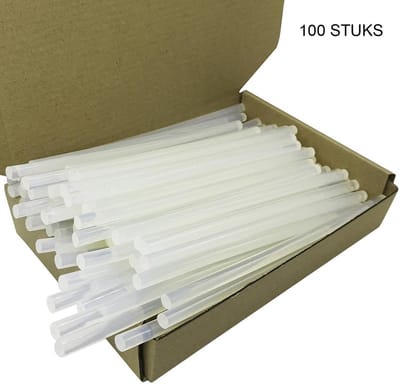 Lijmpatronen / Lijmsticks / Lijm Patronen / Lijmpistool 7 mm x 110 mm 100 stuks