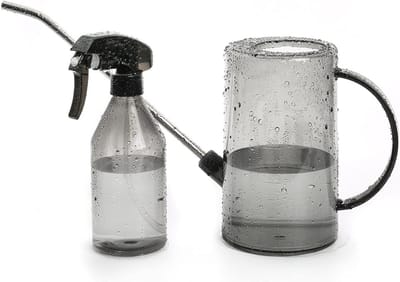 Gieter voor kamerplanten met lange tuit - 1 liter capaciteit incl. bonus spuitfles