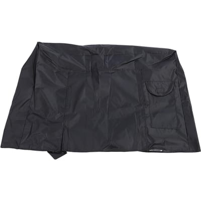 Housse de TV d'extérieur Imperméable Anti-poussière Tissu Oxford Protection Extérieure pour Télévision 30 32 Pouces black