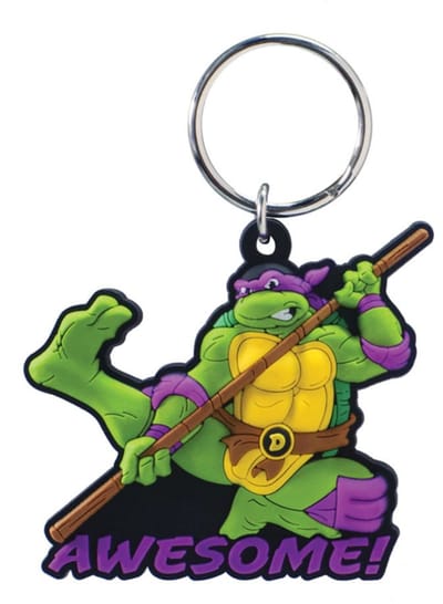 Teenage Mutant Ninja Turtles Soft Touch PVC Bag Clip Donatello
