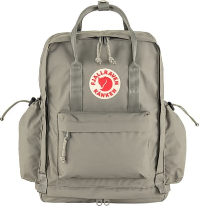 Fjällräven Laptop rugzak Rugzak met laptopvak Kånken Outlong Fog Grijs
