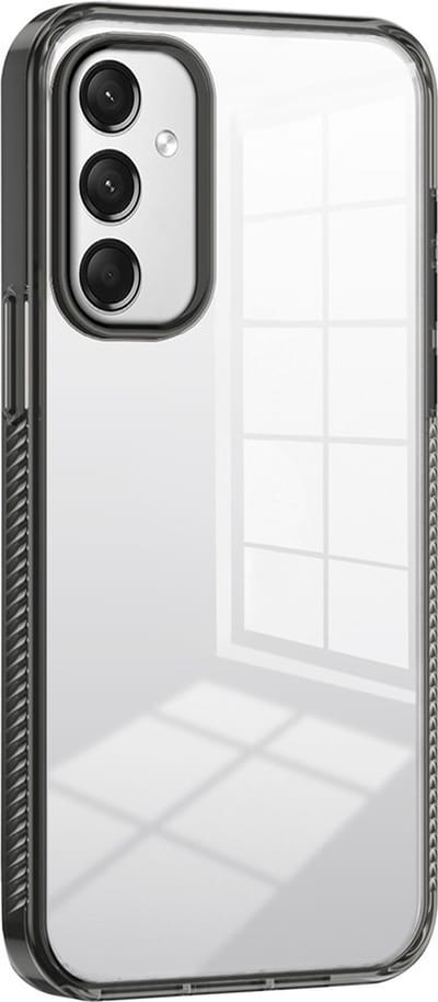 Coverup Hoesje - Geschikt voor Samsung Galaxy A16 Hoesje - Coverup Transparante Back Cover - Zwart