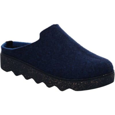 Rohde Pantoffels Dames Sloffen Blauw 6120-54 - Maat 38
