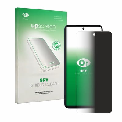 upscreen - privacy screenprotector voor Motorola Moto G57 - Folie Beschermfolie Blauwlichtfilter