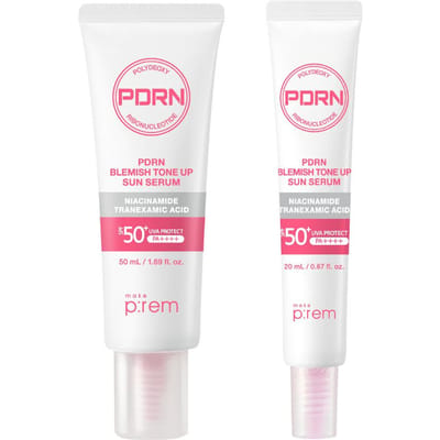 faire p:Sérum Solaire PDRN Taches Sombres Éclaircissant SPF50+ PA++++ Crème Solaire Éclaircissante 50ml Ensemble