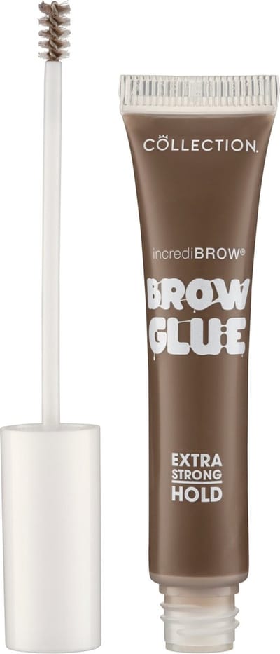 Collection incrediBROW Brow Glue - Flawless Wenkbrauwen met Extra Sterke Fixatie tot 24 Uur-| Borstelharen voor Gemakkelijk Aanbrengen