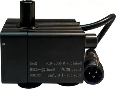 Reservemotor Waterdispenser - Pomp Fontein - Huisdieren Gezond Houden - Hoge Compatibiliteit - 1 stuk - Zwart