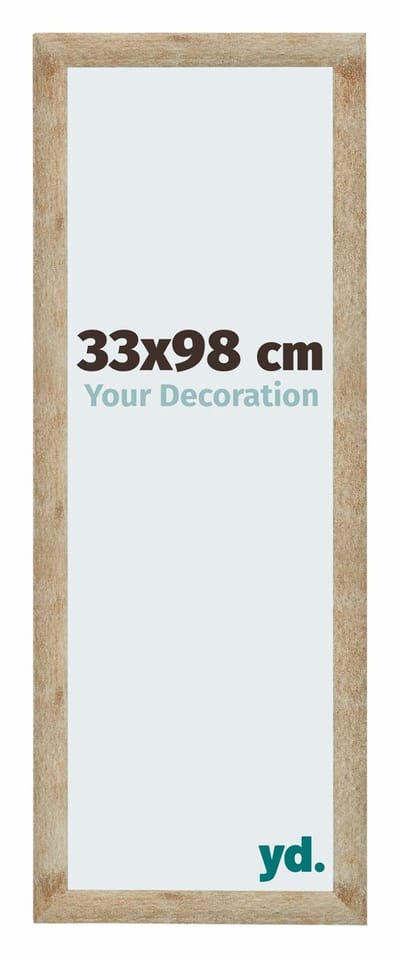 Your Decoration - Fotolijst 33x98 cm - MDF - Goud - Catania