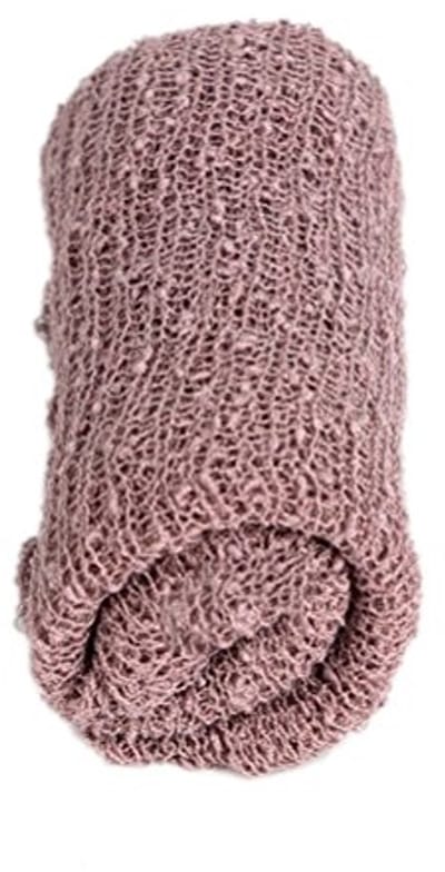Rekbare Wikkeldoek voor Pasgeborenen - Ideaal voor Fotoshoots en Inbakeren - 150 x 40 cm - Zacht en Ademend Katoen