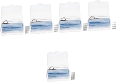 Bril Reparatie Set - Neuspads & Haken - Bril Comfort - Compleet Hulpmiddel - 1.2 x 0.8 cm - Transparant