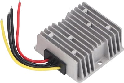 Spanningsomvormer 72V naar 12V 15A 180W IP68 waterdicht voor LED strip verlichting, motoren - Aluminium behuizing