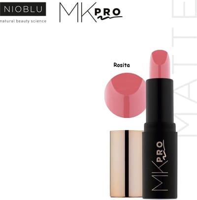 NioBlu- MKpro - Hydrating - Matte - Lipstick - SPF 15 - Rosita