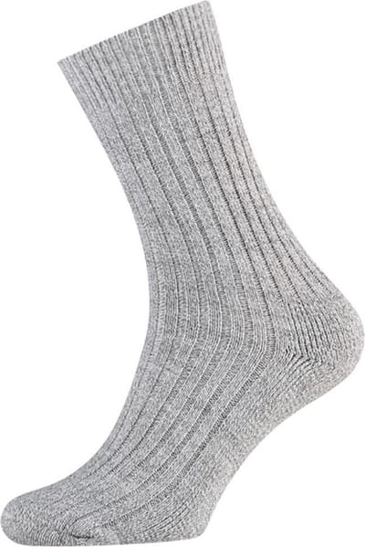 Apollo - 6-Pack - Noorse Thermosokken - Badstof Voetbed - Noors Design - Heren / Dames - grijs - 39-42 - 125001000