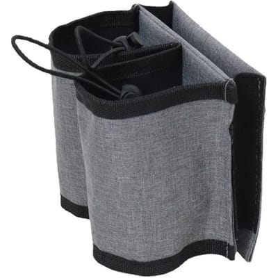 Reisbagage bekerhouder Duurzame vrije hand koffer drinkzak Reismelk thee koffie mokken houder Past op alle koffer handvatten grijs