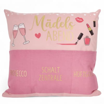 Dailygoods- Sierkussen 40x40 cm - Sierkussen met zakken - Sofakussen met opbergruimte - Decoratiekussen - Kussen met ritssluiting - Functioneel design