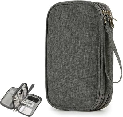 Draagbare Waterdichte Kabel Organizer voor Elektronische Accessoires, Oplader en Tech Bag voor Reizen