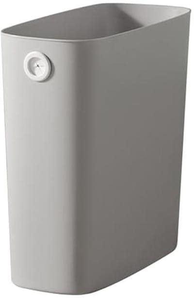 Slanke Vuilnisemmer - Herbruikbare Kunststof Prullenbak voor Badkamer, Kantoor, Slaapkamer en Keuken - 28 x 27 x 13 cm