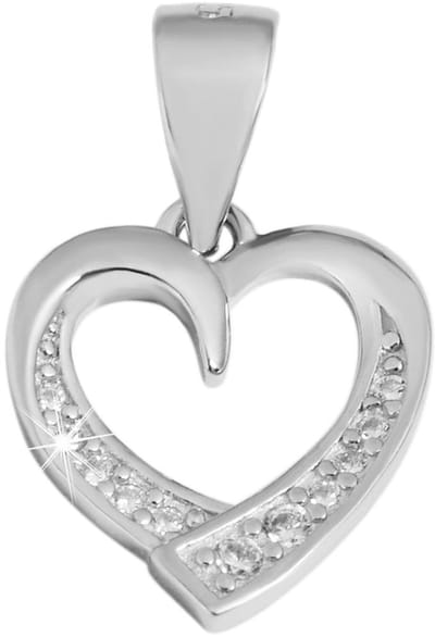 AKZENT Akzent dames hanger "Hedwig" aus 925 Sterlingzilver, gerhodineerd, langlebig