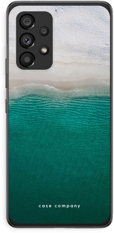 Case Company® - Hoesje geschikt voor Samsung Galaxy A53 5G hoesje - Stranded - Soft Cover Telefoonhoesje - Bescherming aan alle Kanten en Schermrand