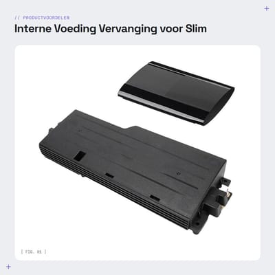 Dailygoods - Interne Voeding Vervanging voor Slim 3000 Console