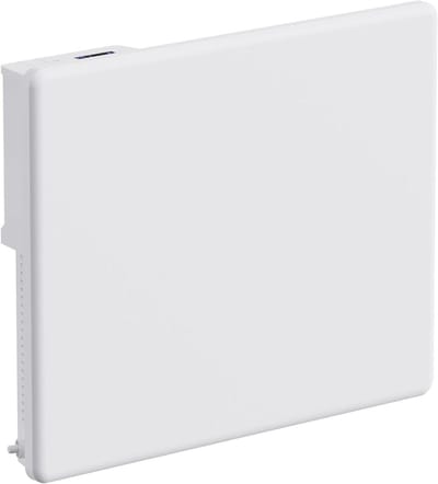 Elektrische wandradiator - Wandverwarming - Ruimte verwarmen - Snelle opwarming - 1000 Watt - Wit
