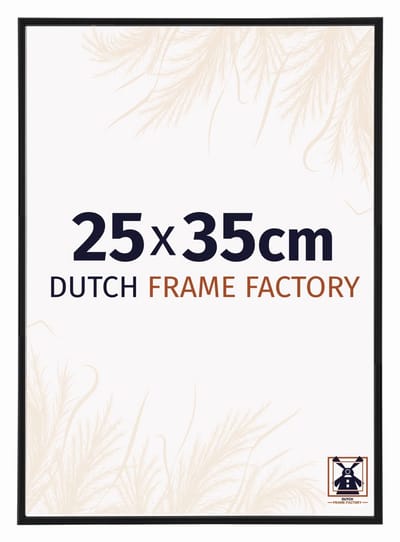 Fotolijst 25x35 cm - Kunststof - Zwart Mat - Angers