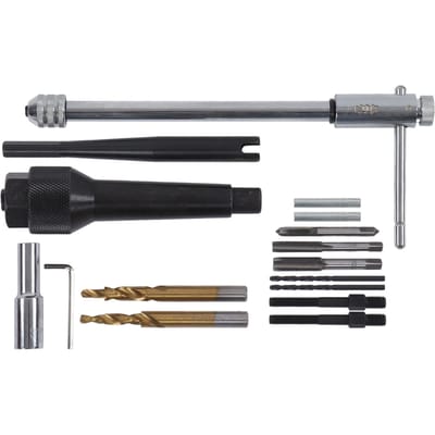 Gloeibougie Verwijdergereedschap Trekker Bit Adapter Zeskantsleutel Ster Dopsleutel Kit voor Beschadigde 8mm 10mm Bougies black