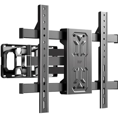 zootude Universele uitschuifbare tv-muurbeugel voor 32-55 inch tv's, max VESA 600 x 400 mm, uitschuifbaar 42-340 mm, ondersteunt tot 45 kg, geschikt