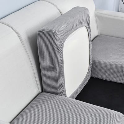 Stretchbankhoes Universeel - Anti-Krab Bank Overtrek voor Zetel en Kussens - Antislip Beschermhoes